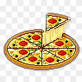 #pizza #tumblr #cute #adorable - Pixel Food Gif, HD Png Download - pizza png tumblr