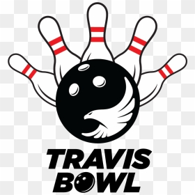 Travis Bowl Logo - Travis Bowling Center, HD Png Download - bowling pin png