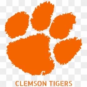 Image - Clemson Tiger Paw, HD Png Download - lsu logo png