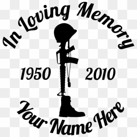 Drawn Soldier Fallen Soldier - Poster, HD Png Download - cross vector png
