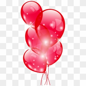 Heart, HD Png Download - pink balloons png