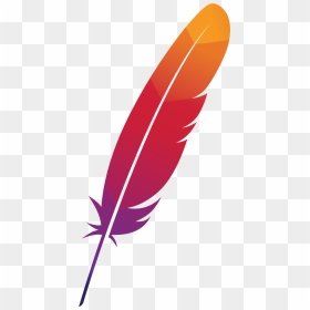 Pen Feather Vector Png , Png Download - Feather Silhouette Png, Transparent Png - feather vector png
