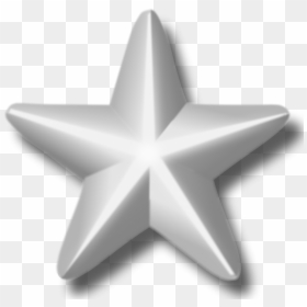 Service Star Silver - Silver Stars Png Transparent, Png Download - silver png