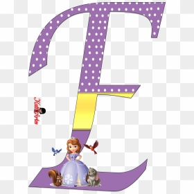 Letter Clipart Princess - Background Sofia The First Template, HD Png Download - sofia the first png