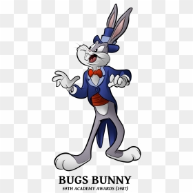 Transparent Bugs Bunny Png - Bugs Bunny Top Hat, Png Download - bugs bunny png