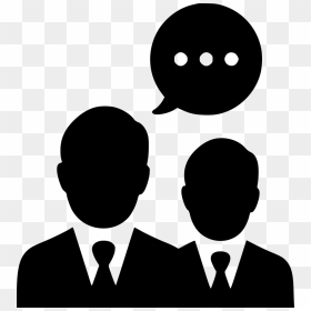 Negotiations Men Group Communication Team Talking - Customer Lifetime Value Icon, HD Png Download - talking png