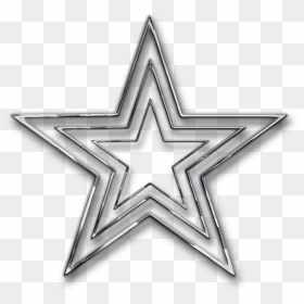 Silver Png Pic - Transparent Gold Star Logo, Png Download - silver png