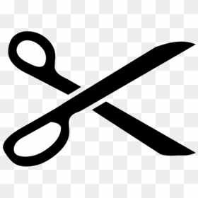 Dashed Line Cliparts - Scissors Clip Art, HD Png Download - dashed line png