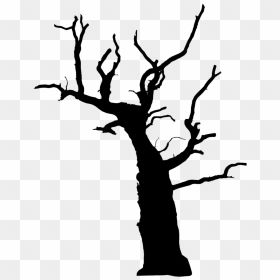 Free Download High Quality Vector Silhouette Tree Png - Dead Tree Png, Transparent Png - tree branch silhouette png