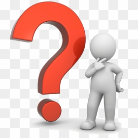 Question Mark Desktop Wallpaper Clip Art - Person With Question Mark Clipart, HD Png Download - confused emoji png
