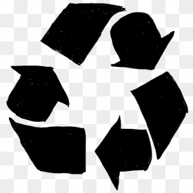 Recycle Sign Us Filled Transparent National Geographic - Logo Recycle Bin Png, Png Download - recycle symbol png
