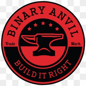 Binary Anvil Logo, Primary Combination Mark - Anvil, HD Png Download - anvil png