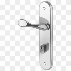 Silver Door Handle Png Clip Art, Transparent Png - silver png