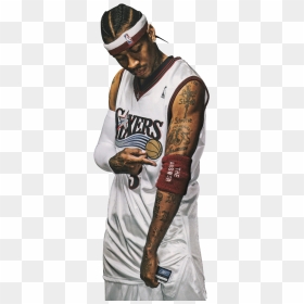 Transparent Allen Iverson Png - Allen Iverson Wallpaper Phone, Png Download - allen iverson png