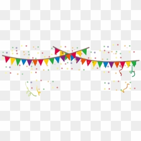 Party Confetti Png Download Image - Confetti Flag Party Png, Transparent Png - party confetti png