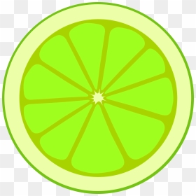 Lime Cross Section Vector Clipart Image - Circle, HD Png Download - cross vector png