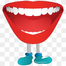 Talking Clipart Gif - Mouth Talking Clipart Gif, HD Png Download - talking png