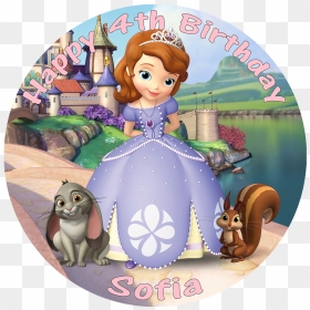 Sofia The First Round , Png Download - Sofia The First Round, Transparent Png - sofia the first png