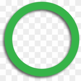 Circle Green Transparent & Png Clipart Free Download - Circle, Png Download - green circle png