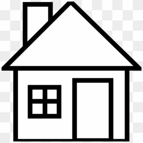 House Outline Clipart, HD Png Download - house outline png