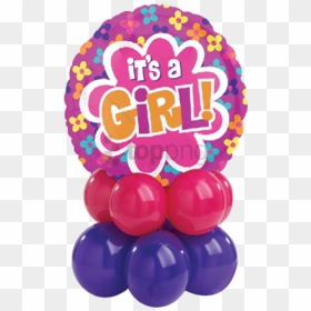 Free Png Pink Balloons Its A Girl Png Image With Transparent - Portable Network Graphics, Png Download - pink balloons png
