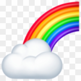 Rainbow W/ Cloud Png🌙 - Graphic Design, Transparent Png - italy png