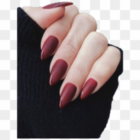 #nails #red #aesthetic - Transparent Nails Aesthetic Png, Png Download - nails png