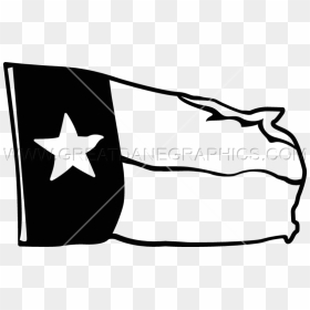 Texas Flags Clipart Free Download Best Texas Flags - Texas Flag Vector Black And White, HD Png Download - texas flag png