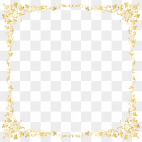 Silver Glitter Border Png - Frame Clipart Transparent Background, Png Download - silver border png