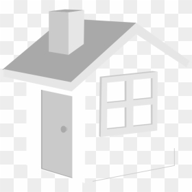 House Outline Art Remix - Roof, HD Png Download - house outline png