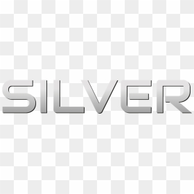 Silver - Black-and-white, HD Png Download - silver png