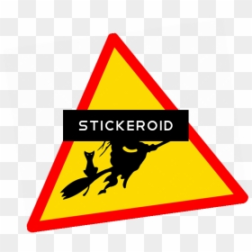 Halloween Warning Sign Png , Png Download - Halloween Warning Sign Png, Transparent Png - warning sign png