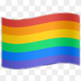 Apple Releases Rainbow Emoji - Rainbow Flag Emoji Png, Transparent Png - wow emoji png
