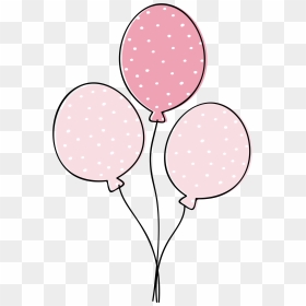 Library Of Baby Shower Balloon Jpg Library Png Files - Illustration, Transparent Png - pink balloons png