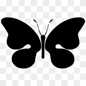 Butterfly Silhouette Png - Clip Art, Transparent Png - butterfly silhouette png