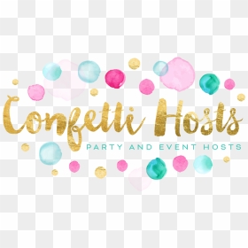 Transparent Party Confetti Png - Confetti Hosts, Png Download - party confetti png