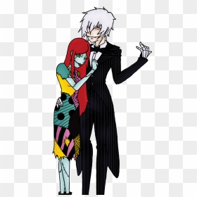 Nightmare Before Christmas Characters Clipart - Animde Nightmare Before Christmas Jack And Sally Drawings, HD Png Download - nightmare before christmas png