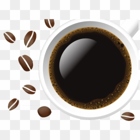 Coffee Bean Png - Coffee Vector Top View Free Png, Transparent Png - coffee bean png