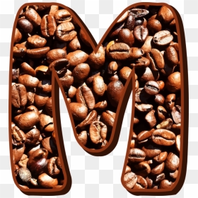 Jamaican Blue Mountain Coffee Cocoa Bean Coffee Bean - Letter With Coffee Beans, HD Png Download - bean png