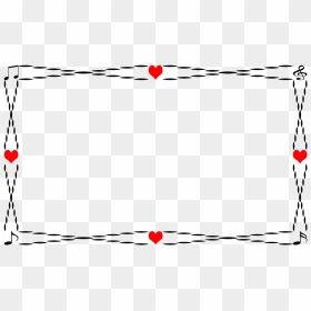 Molduras De Coração Png , Png Download - Valentine Frame Png, Transparent Png - coração png
