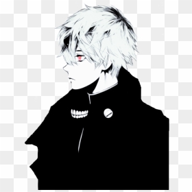 Collection Of Free Kaneki Drawing Black Hair Download, HD Png Download - kaneki png