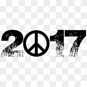2017 War And Peace Clip Arts - Peace 2017, HD Png Download - peace png