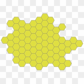 Beeswax Graphic, HD Png Download - hexagon pattern png