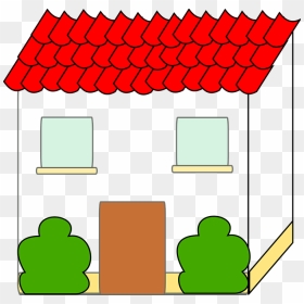 Transparent House Outline Png - Pucca House Clipart, Png Download - house outline png