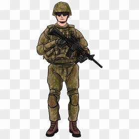 Thumb Image - Army Soldier Clipart, HD Png Download - snowing png