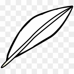 Simple Feather Clipart Png, Transparent Png - feather vector png