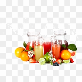 Orange Juice Smoothie Cocktail Drink - Jugos De Frutas Frescas, HD Png Download - aguas frescas png