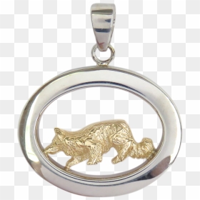 14k Gold Or Sterling Silver Border Collie In Glossy, HD Png Download - silver border png