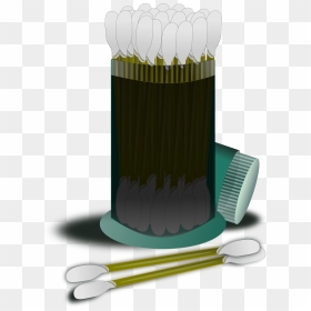 Q Tip Clipart Transparent, HD Png Download - cotton png