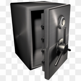 Money Vault With Open Door Clip Arts - Safety Locker Png, Transparent Png - open door png